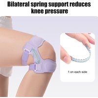 1pc New Patella Tendon Knee Strap with Gel Pad and Side Stabilizers, Adjustable Knee Band Lightweight Knee Support for Workouts