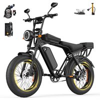 AliExpress NONE Aairsk 250W Electric Bicycle 48V 15AH Fat Tire E-Bike Retro Moped Style UK Warehouse Fast Delivery Adult