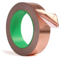 Copper Foil Adhesive Tape, Mask Electromagnetic Shield Eliminate EMI Anti-static Repair Double Sided Conductive Tape 10M
