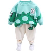 Neue Herbst Baby Mädchen Kleidung Kinder Jungen Cartoon T-Shirt Hosen 2 Teile/sätze Kleinkind Casual Kostüm Infant Outfits Kinder Trainingsanzüge