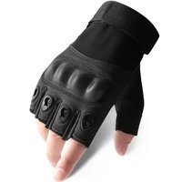 AliExpress NONE Tactical Fingerless Gloves for Motorbike Motorcycle Suitable Cycling Climbing Hiking Hunting Non-Slip,Gloves、Rock Climbing