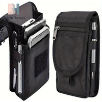 Mobile Phone Bag Casual Waist Bag Pen Insertion Bag Flip Top Mobile Phone Waist Hanging Bag Waist Bag Mobile Phone B.H