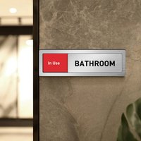 Office Room Sliding Status Sign Multi-function Adjustable Indicator Creative Decor Door Sticker for Meeting Room Decoration