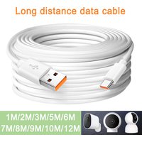 5m/8m/10m/12mextra long USB Type C charging cable fast charging cable data cable for Samsung Xiaomi Huawei Android phone univers