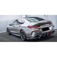 Carbon Fiber Rear Bumper Diffuser Lip 8 Series G14 G15 2019-2022