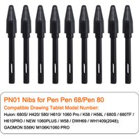 Pen Nibs For huion Digital Pen Display Tablet Accessories For Inspiroy Dial 2/H640P/HS611/Kamvas Pro 13(2.5K)/Kamvas Pro 19