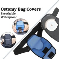 Ostomy Bag Cover Protective Case Adjustable Support Belt for Colostomy and Urinary Hanging Bag Waterproof