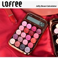 Lofree Sugar Bean Lipstick Calculator Student Computer Accounting Office Cute Small Mini Bluetooth Mechanical Key Numeric Keypad