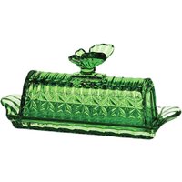 Glass Butter Dish Butter Serving Dish for Fridge Dining Room Household
