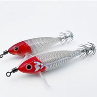 80mm/5.7g Fishing Lure Artificial Squid Hook Jig Noctilucent Squid Cuttlefish Jigs Lures Spinnerbait Wood Shrimp For Sea Fishing
