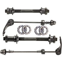 Universal MTB Quick Release Skewer Kit Wear Resistant Front Rear Axle 25mm 1/4 Hub Bearings 6-8Speed Bike Replacement Parts