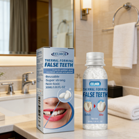 EELHOE Thermal Forming False Teeth Cosplay Cosmetic Temporary Tooth Repair Gap Filling Material Safety Denture Adhesive Beads