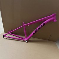 KEMEKE 24 * 13 Inch Pink Aluminum Alloy Frame Disc Brake 135mm Rear Fork Width Head Tube 44MM BSA68MM Mountain Bike Frame
