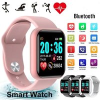 Sports Smartwatch Women Bracelet Men Smart Watch connected Music Control Player Fitness Step Sleep Monitor Y68 D20 Alarm Clock