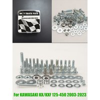 AliExpress XCMT For Kawasaki KX 250 450 250F 450F KX250 KX450 KX250F KX450F Enduro Dirt Pit Bike Motorcycles Fairing Fender Screw Bolt Kit Set