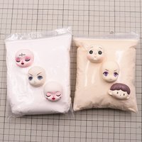 100g/bag White/Pink Skin Tone Super Light Clay Air Dry Soft Modeling Clay for DIY Doll Figurine Anime Figure Handcraft Material