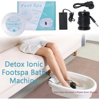 Detox Ionic Foot Spa Bath Machines Vibration Massage Care Arrays Aqua Healthy Therapy Deep Tissue Clean Foot Bath Spa Massager