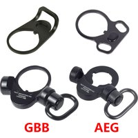 Tactical DD QD GBB AEG Sling Attachment Mount Metal AR15 M4 Mount Adapter Rail Airsoft Hunting QD Slings Base