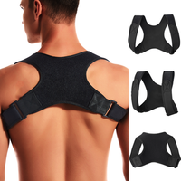 Men Invisible Back Corrector Straps Anti Hunchback Back Support Brace Adjustable Improving Posture Belts Back Straight Bands