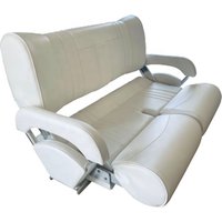 Marine Double Flip-Back 2 Persons Folding Boat Bench Seats