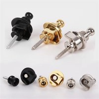 Miwayer Guitar Strap Lock Safety Buttons 2Pcs/Skidproof locking pegs/for All Types of Guitars and Bass Instruments