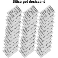 50 Packs 5g Non Toxic nonwovens Silica Gel Desiccant Damp Kitchen Room Living Moisture Dehumidifier Absorber Bag