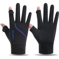 AliExpress NONE Men's and Women's Touch Screen Anti Slip Gloves Breathable Summer Outdoor Sports Breathable Driving Cycling Sunscreen Gloves