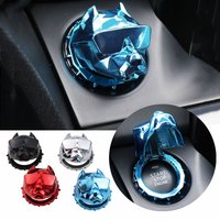 Start Button Bulldog Car Engine Start Stop Button Cover Universal Auto Ignition Button For Car