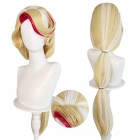 High Quality Charlie Morningstar Wig Heat Resistant Synthetic Hair Anime Cosplay Wigs + Wig Cap