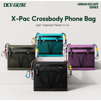 Minimalist 75g X-Pac Sling Bag Waterproof Flat Phone Pouch Outdoor Hiking EDC Gear Small Crossbody Bag for Travel Passport
