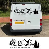Car Rear Door Sticker For Ford Transit MK6 MK7 MK8 Tuning Accessories Motorhome Camper Van Graphics Decoration Vinyl Film Decals