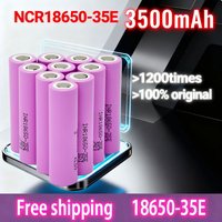 Die neue 3,7-V-Batterie, 3500 mAh, 18650, 35E INR 18650, 20 A, Lithium-Batterie, externe Ersatzbatterie