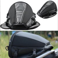 Waterproof Motorcycle Tail Rear Seat Saddle Helmet Storage Sport Riding Luggage Backpack Universal Scooter Motorbike Travel Bag