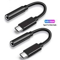 USB Type C To 3.5 Jack Earphone Adapter USB-C 3 5mm Audio Cable Converter For IPhone 15 15 Pro MAX Samsung Galaxy Huawei Xiaomi