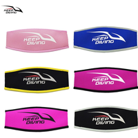 Neoprene Scuba Diving Mask Head Strap Cover Mask Padded Protect Long Hair Band Strap-Wrapper