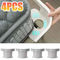 4PCS Heavy Duty Bed Sheet Corner Tightener Clips Durable Sheet Fastener with Locking Grippers for Bedding Anti-Shift Accessories