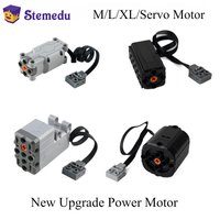 New Upgrade High Torque Speed Power Motor Building Block Part High-Power Group MOC Technology Car Truck Power Modify Accessories
