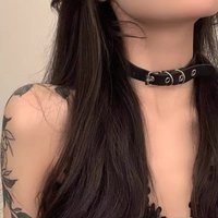 Sexy Handmade Leather Neck Collar Black Spike Choker Necklace Rivet Stud Punk Rock Faux PU Goth Collar Women Girls Necklaces