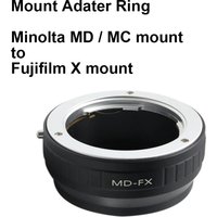 MD-FX MC-FX For Minolta MD / MC mount lens - Fujifilm X Mount Adapter Ring MD-X MC-X Minolta-Fujifilm for XT XE XS XH series