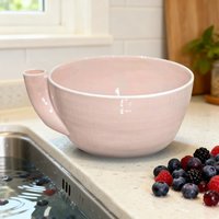 3D Printed Berry Swirl Bowl with Drain Holes Handle Reusable Kitchen Rinse Washer Kitchen Bowl for Berry Grape & Small Fruit