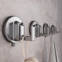 Suction Cup Hooks Reusable Heavy Duty Vacuum Suction Cup Hook Glass Kitchen Bathroom Hook for Towel Robe Coat Keys Bag Hook