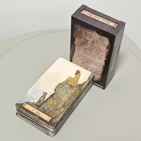 Shadow Fates Tarot Deck, 78 Pcs Dark Cards 10.3*6cm Steeped In Folklore, Myth, and The Wisdom of Shadow - Russian Language