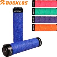 AliExpress BUCKLOS Bicycle Handles Mtb Lock on Bike Grips Soft MTB Handlebar Grips Comfortable Shock Absorption Mountain Bike Grip