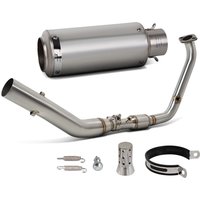 R125 Exhaust System For Yamaha YZF-R15 MT15 XSR155 2017-2026 R/MT/XSR-125 MT125 XSR125 2019-2026 Motorcycle Pipe Project Muffler