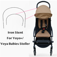 2Pcs/set Iron Stent for Babyzen Yoyo Yoya Vovo Strollers Iron Infant Pram Top Cover Bracket Rack