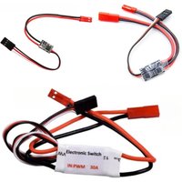 New 2-20A Remote Controller Switch 3-30V Aerial High Current Electronic Switch Water Pump PWM Signal Control RC Drone Parts