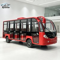 Factory Supply Custom 14-Seat Electric Mini City & School Sightseeing Bus Brand New with CE Certification For Sale