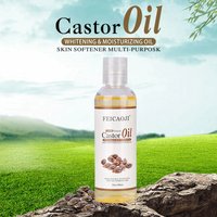 100% Organic Pressed Castor Oil for Face Relaxation Essential Oil Mixing Massage Body Oil Moisturizer Whitening For Skin 100ml