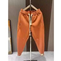 Trendy Casual Loose Sports Harlan Pants for Men Youth Dstring Elastic Waist Autumn Winter Faionable Loose Cuffed Sweatpants