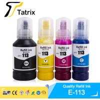 Tatrix Quality Compatible Refill Ink For Epeon 113 ink T113 Refill Ink For Epson EcoTank ET-5150/ET-5170/ET-5800/ET-5850/ET-5880